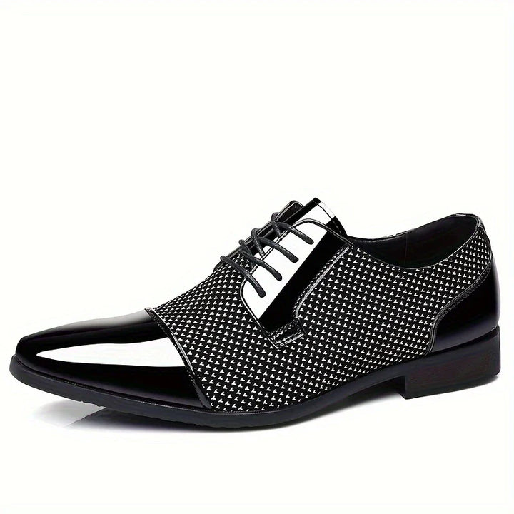 Cavallo Patterned Knit Oxford
