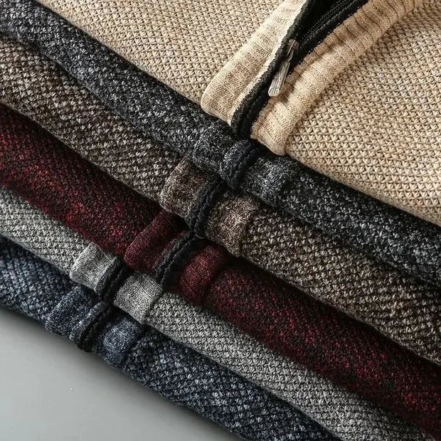 Hudson Knit Zip-Up Jacket