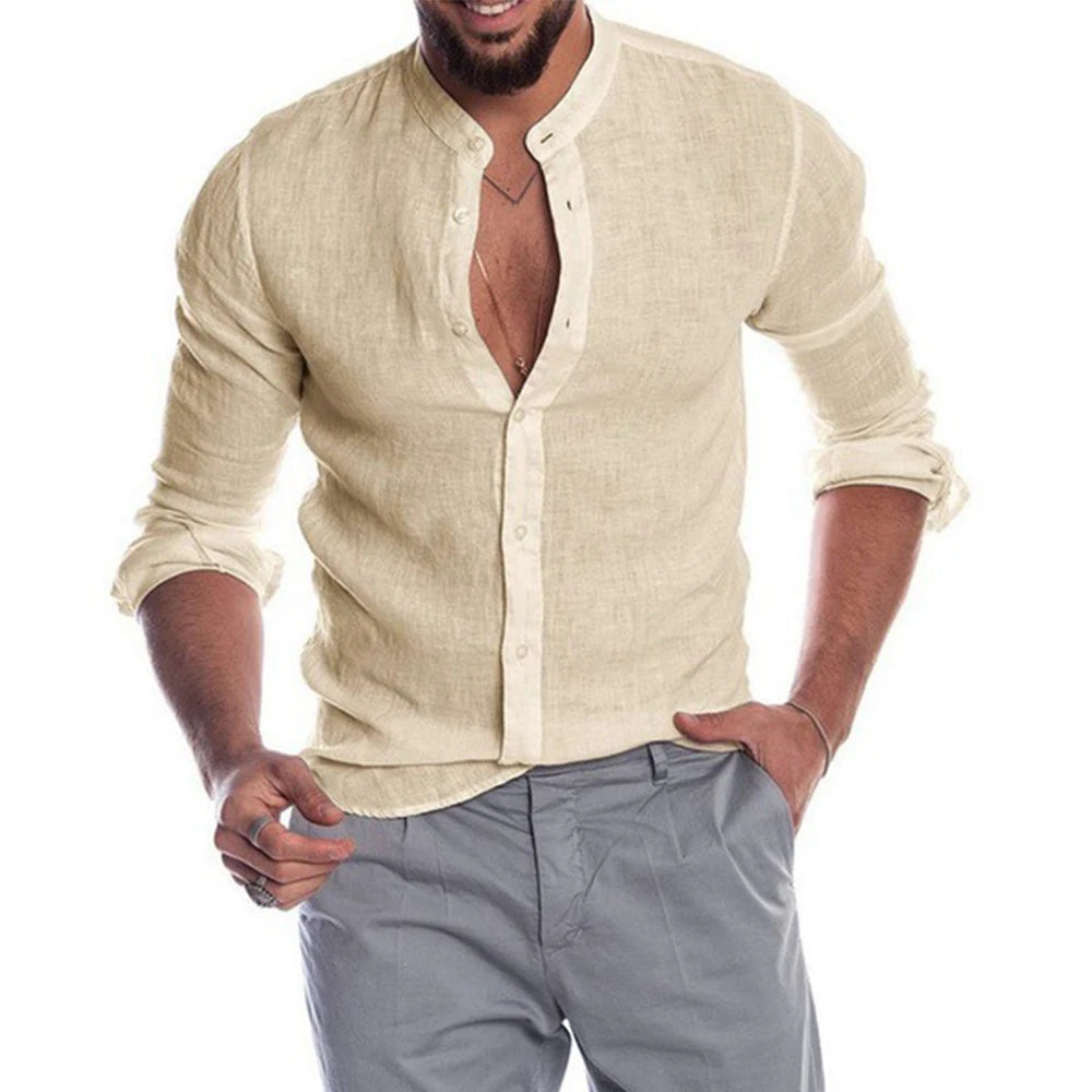 Sorrento Linen Button-Up