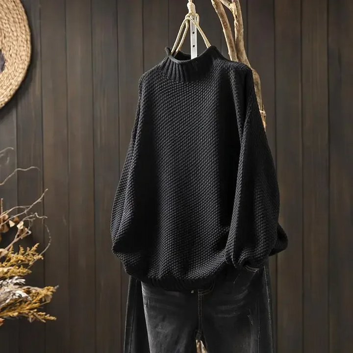 Honeycomb Knit Pullover
