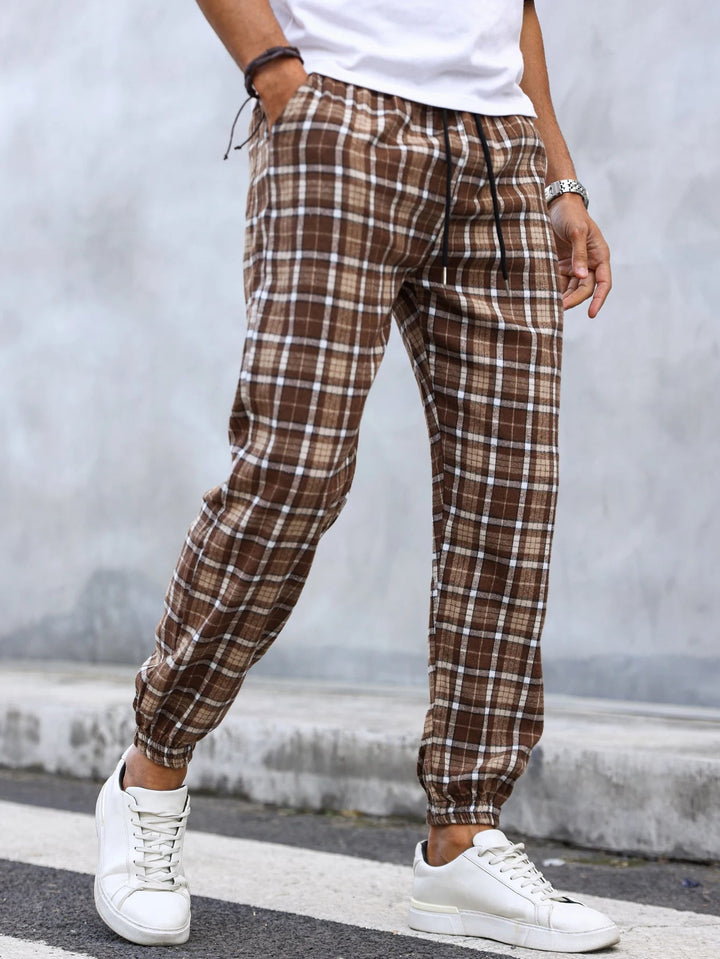 Griffin Plaid Jogger