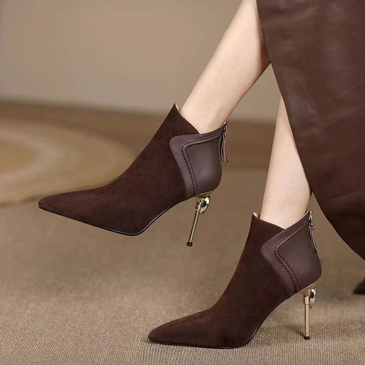 Hera Suede Stiletto Boot