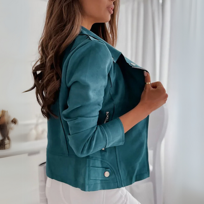 Serafina Suede Blazer