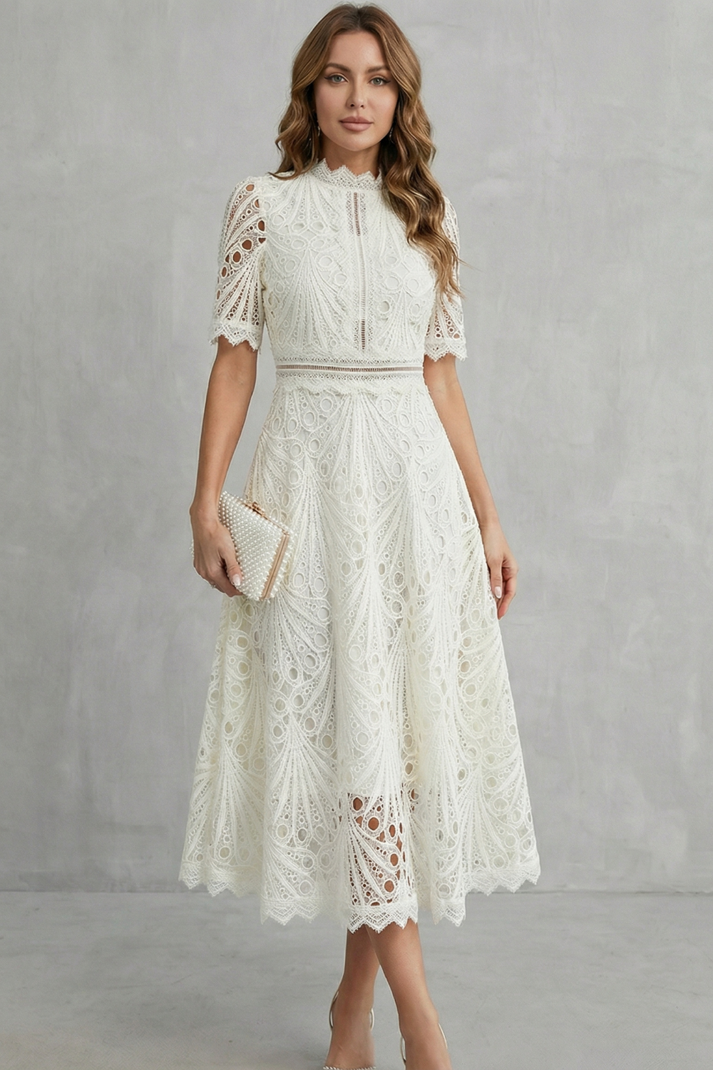 Charlotte | Sophisticated Lace Gown