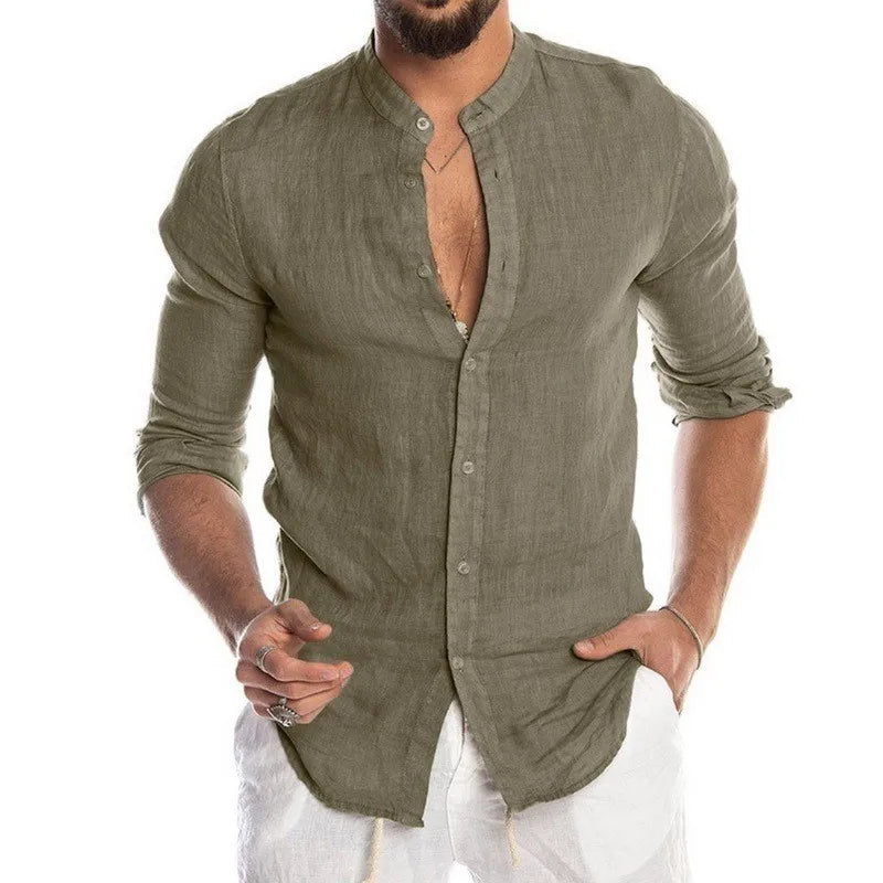 Sorrento Linen Button-Up