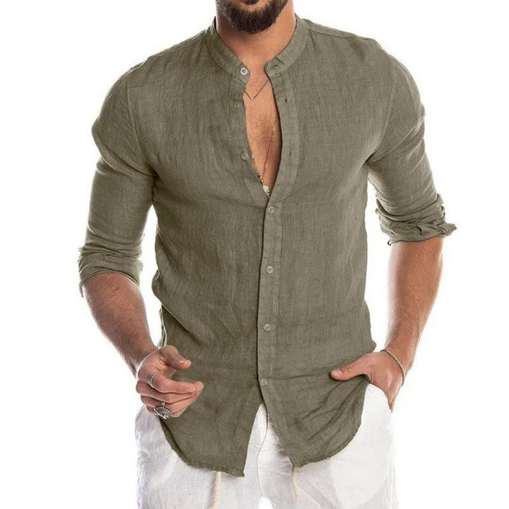Sorrento Linen Button-Up
