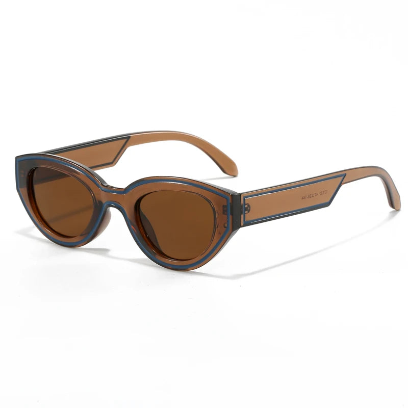Contrast Outline Sunglasses