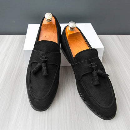 Cambridge Suede Tassel Loafer