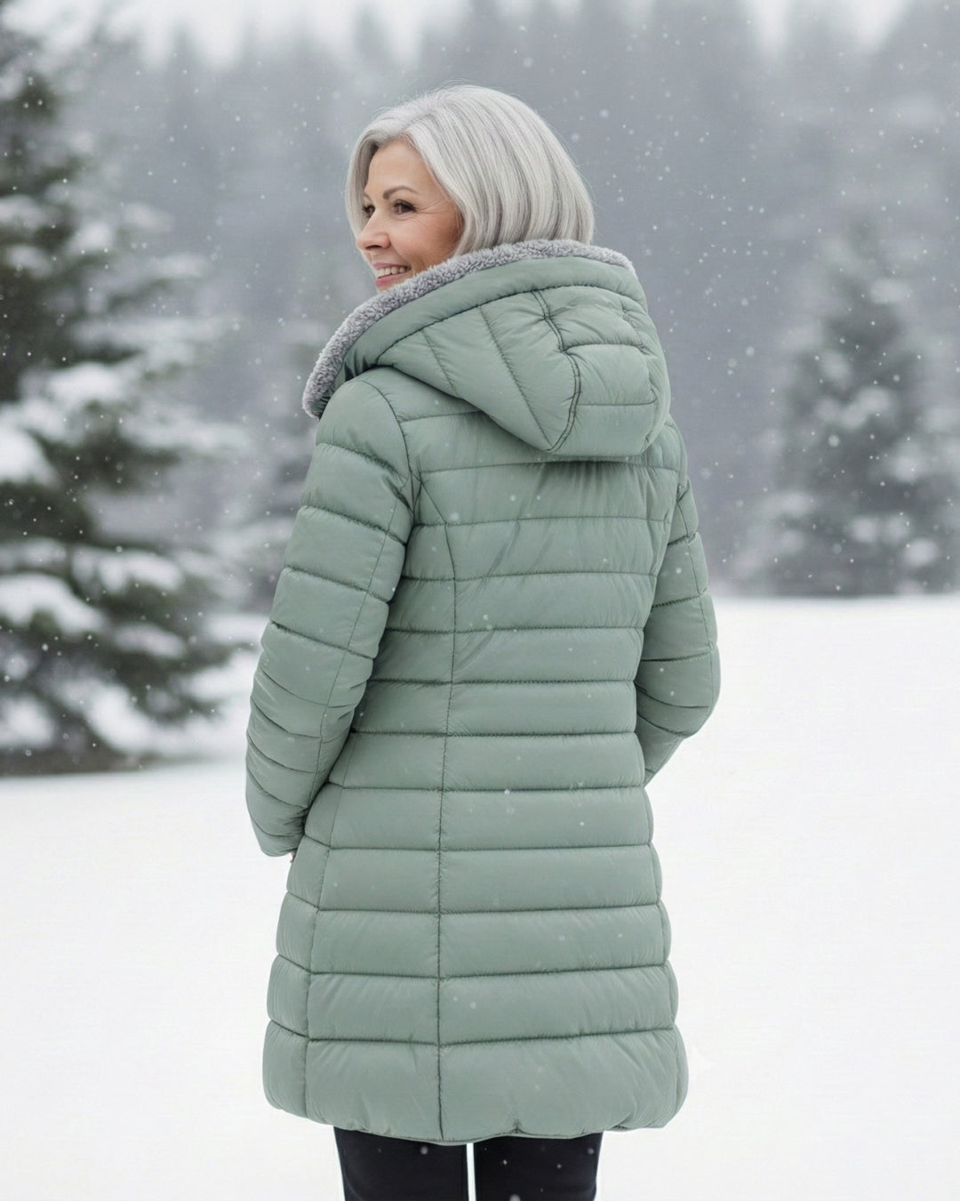 Alice | Cozy Fleece-Lined Puffer Jacket