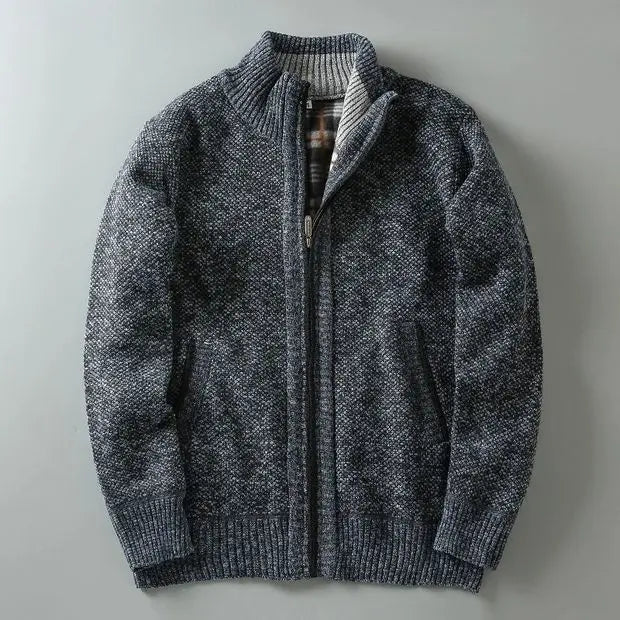 Hudson Knit Zip-Up Jacket
