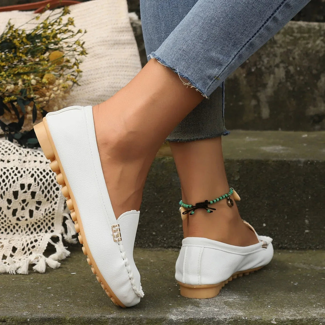 Harper Denim Slip-On Flats