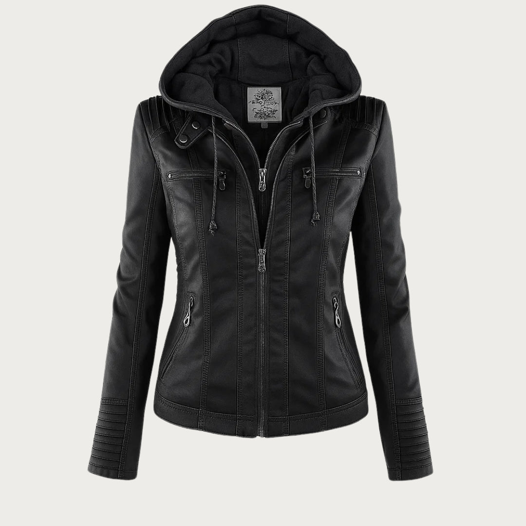 MONICA™ | Elegant Leather Jacket