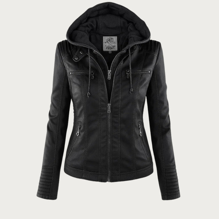 MONICA™ | Elegant Leather Jacket