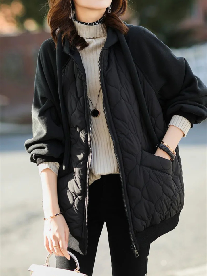 Colette Quilted Hoodie Jacket