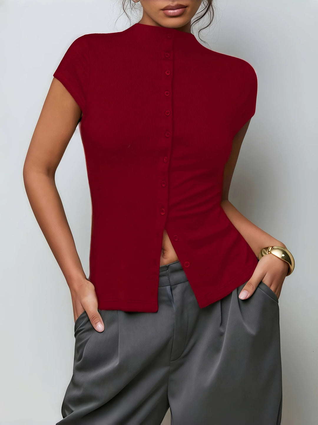 Aria Button-Up Top