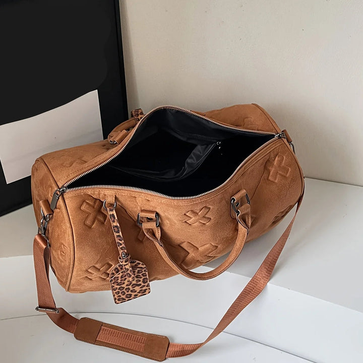 Axis Suede Weekender Bag
