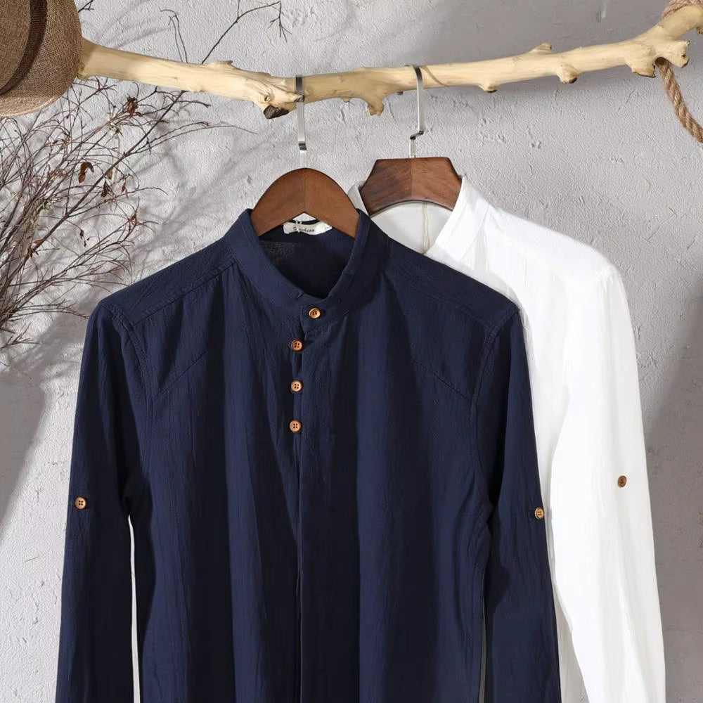 Ashford Linen Button-Up