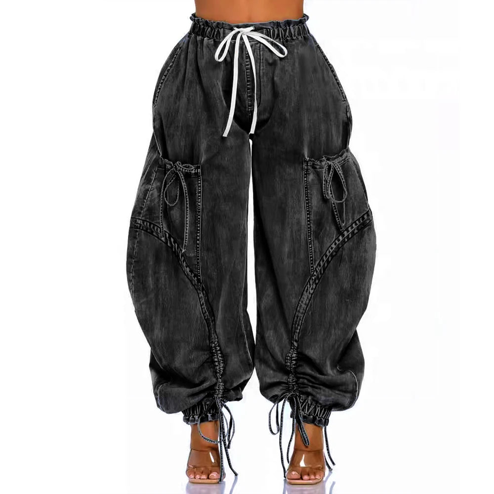 Runway Drawcord Denim