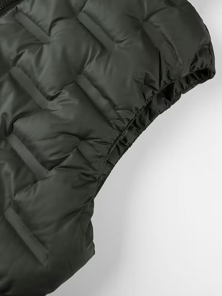 Apex Hooded Puffer Vest