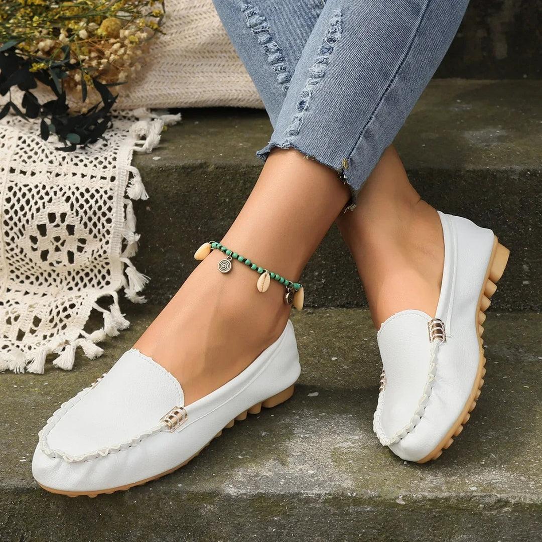 Harper Denim Slip-On Flats