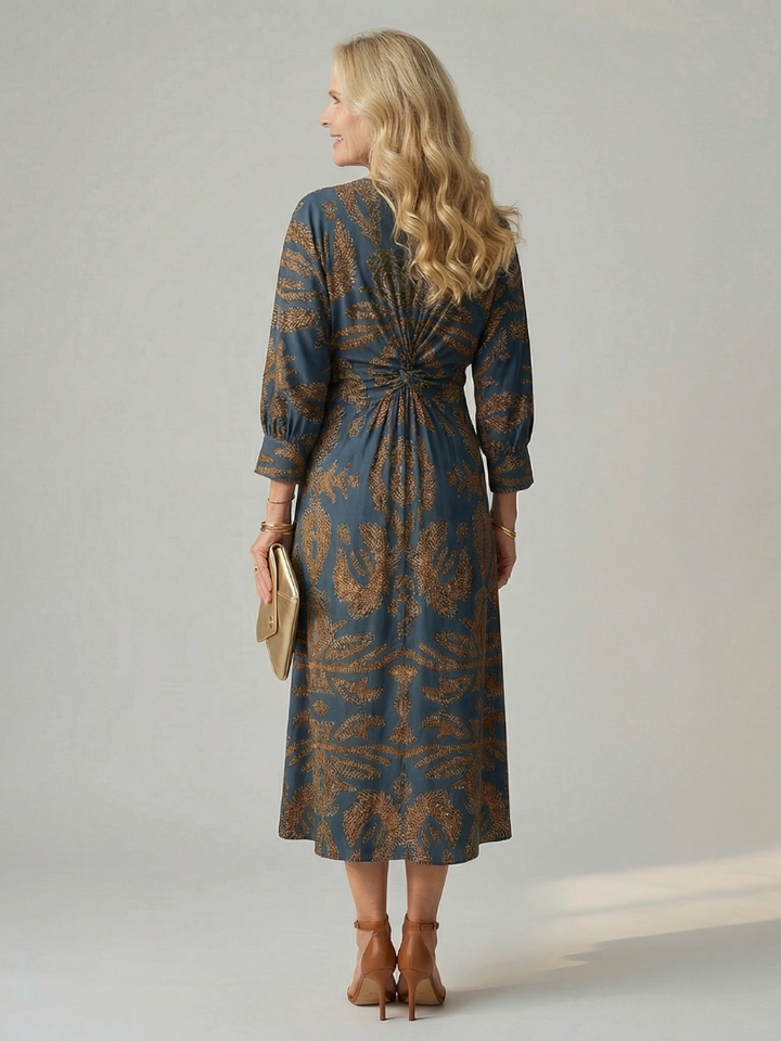 Lune | Eco-Friendly Midi Wrap Dress