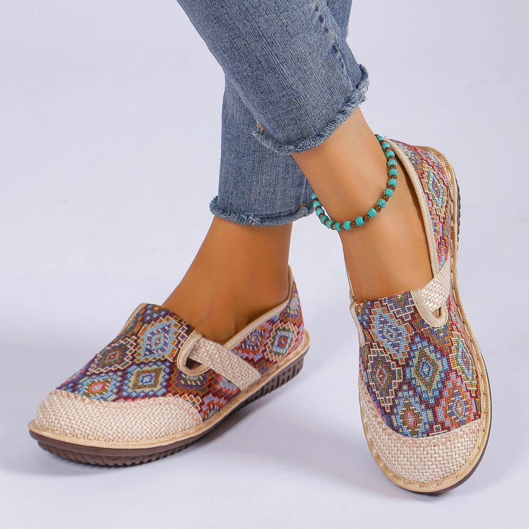 Aztec Tapestry Slip-On