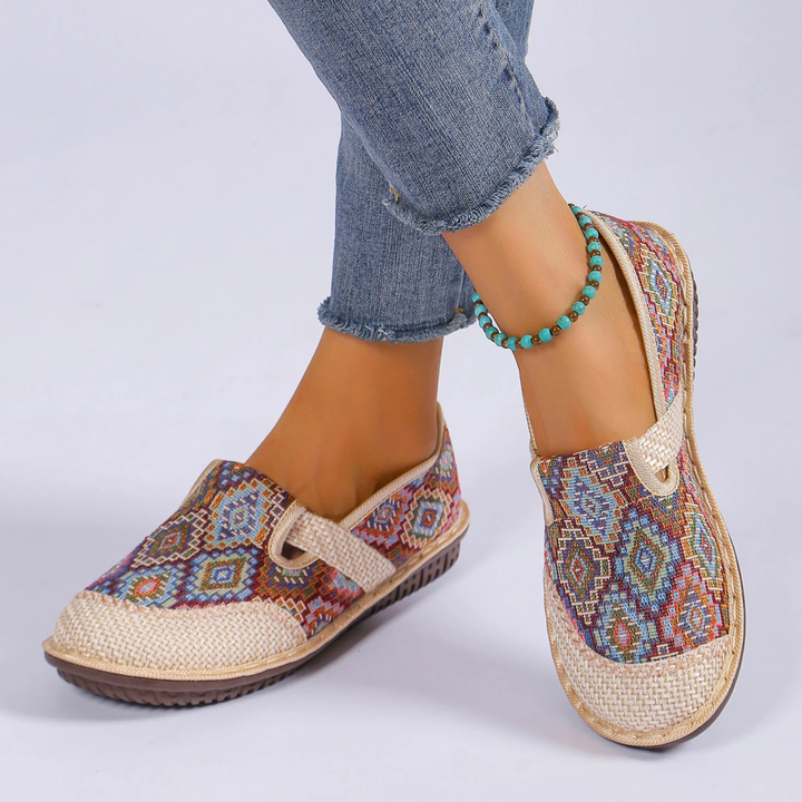 Aztec Tapestry Slip-On