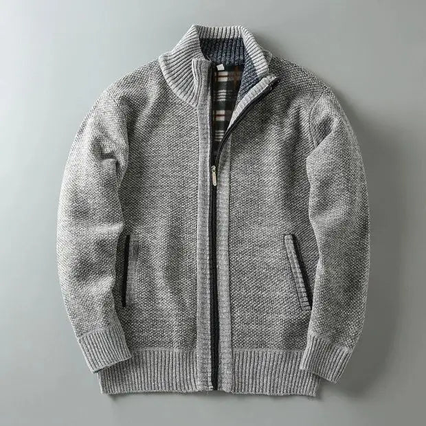 Hudson Knit Zip-Up Jacket