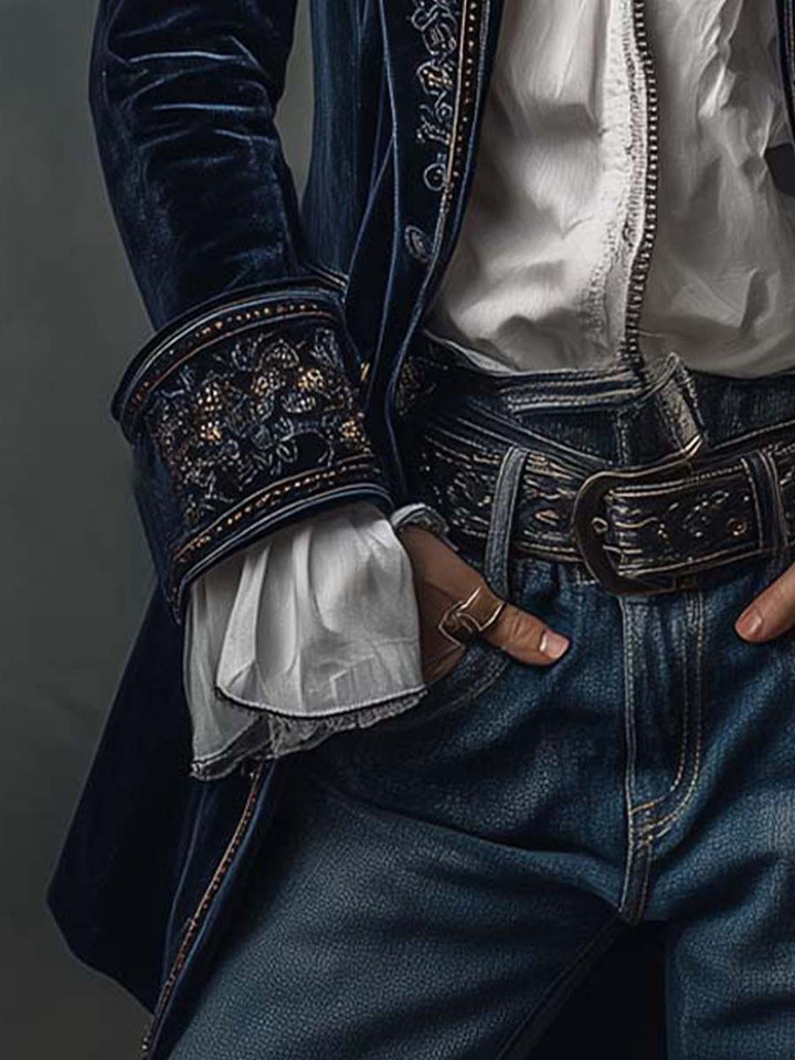 Federica™ | Vintage Embroidered Blazer