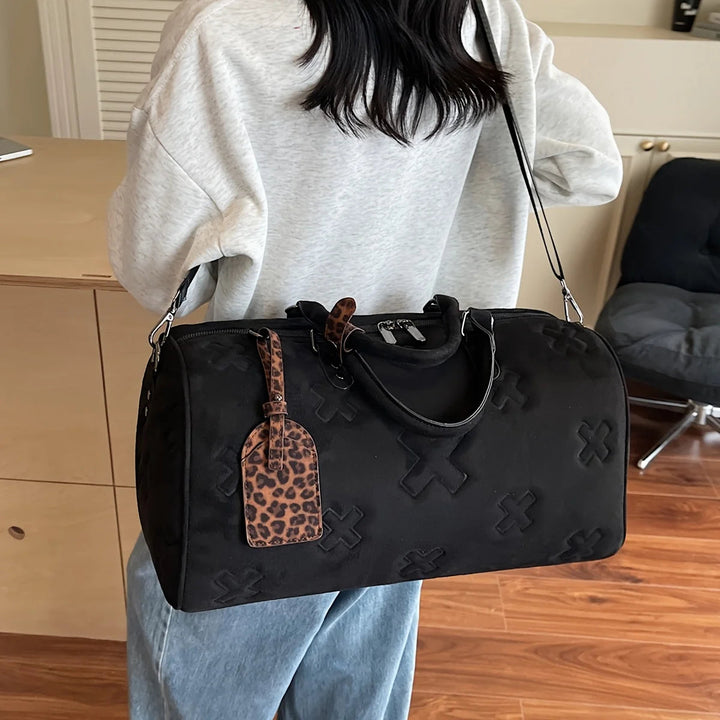 Axis Suede Weekender Bag
