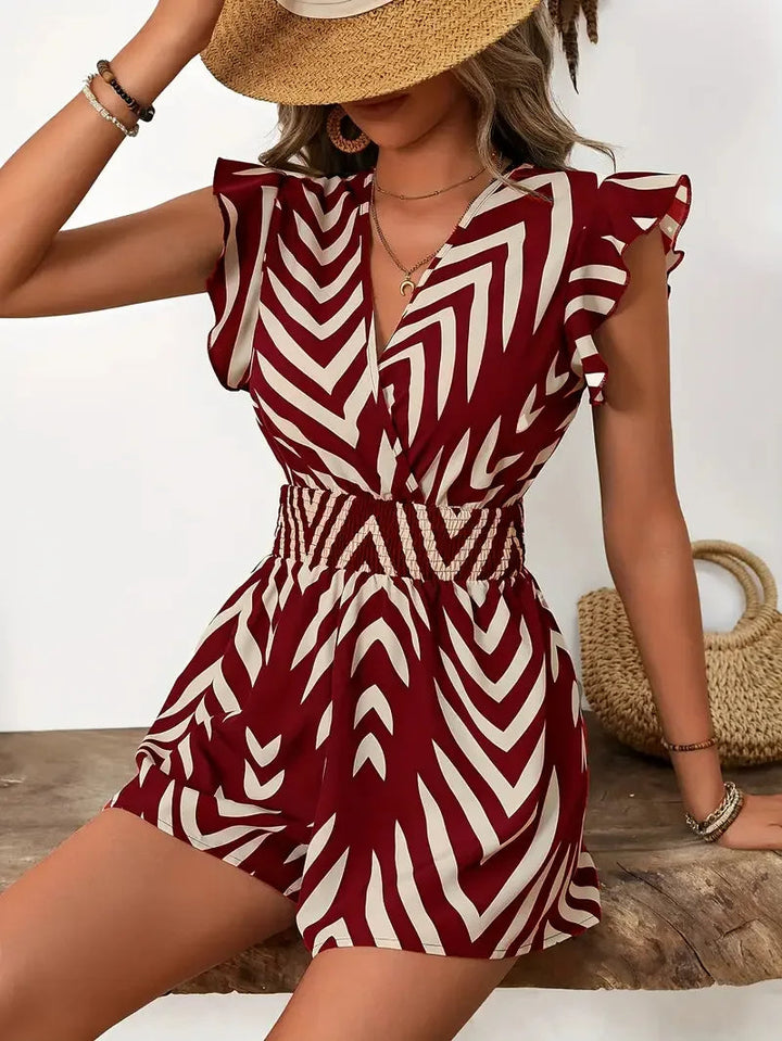 Palma Chevron Romper