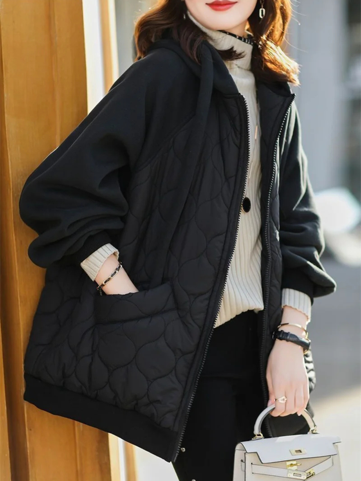 Colette Quilted Hoodie Jacket