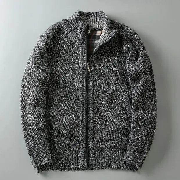 Hudson Knit Zip-Up Jacket