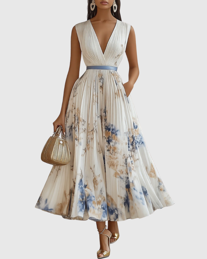 Katie | Chic Floral Maxi Dress