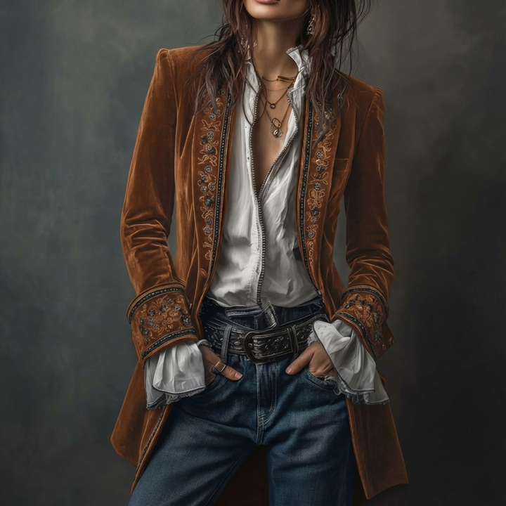 Florence Velvet Blazer