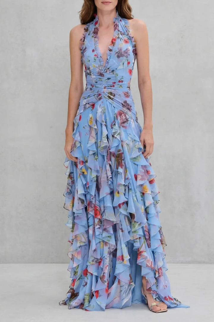 Naomi | Contoured Halter Dress
