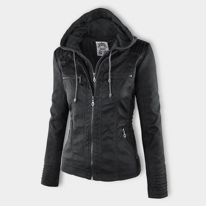 MONICA™ | Elegant Leather Jacket