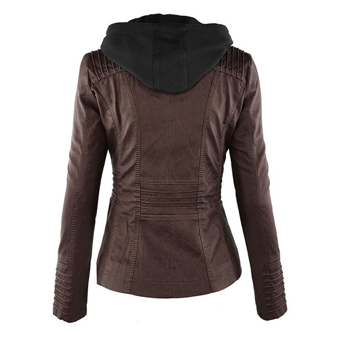 MONICA™ | Elegant Leather Jacket