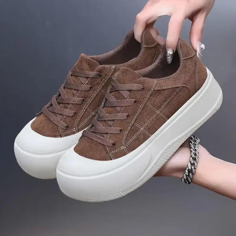 Ivanna Suede Platform Sneaker