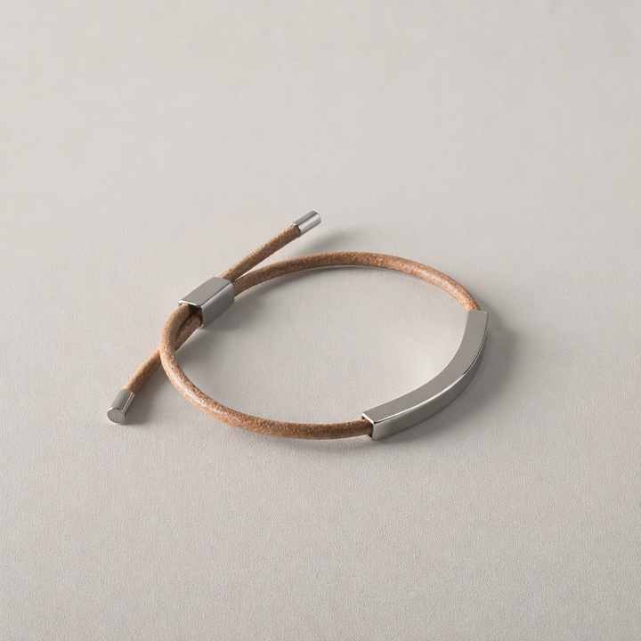 Lior Leather Bar Bracelet