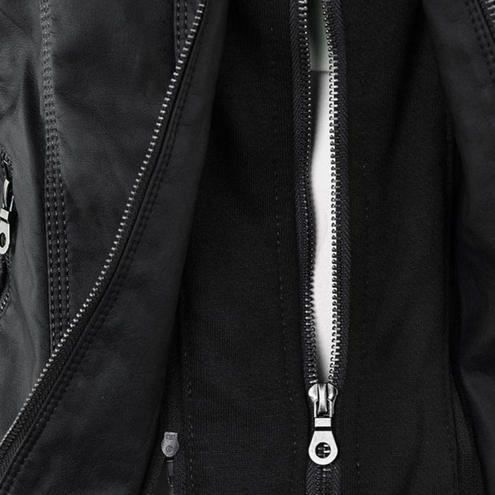 MONICA™ | Elegant Leather Jacket