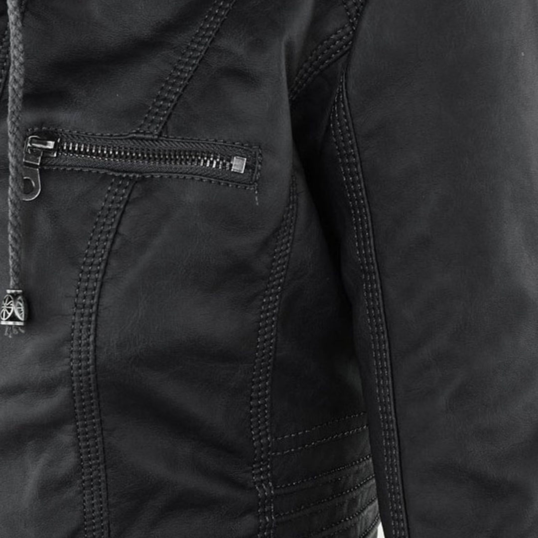 MONICA™ | Elegant Leather Jacket