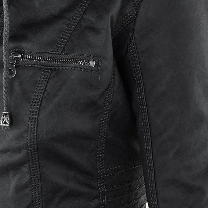 MONICA™ | Elegant Leather Jacket