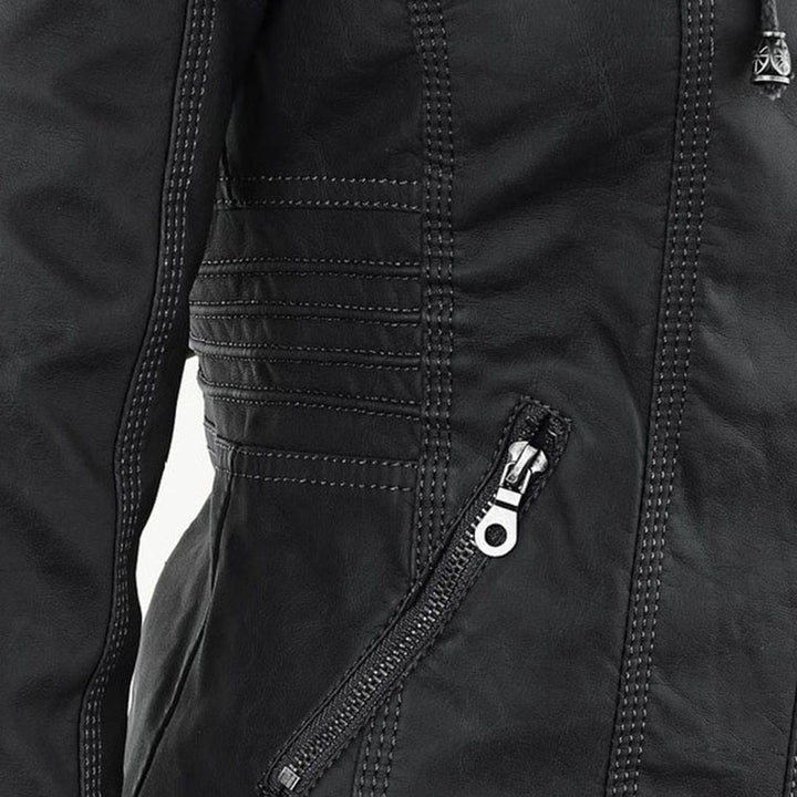 MONICA™ | Elegant Leather Jacket