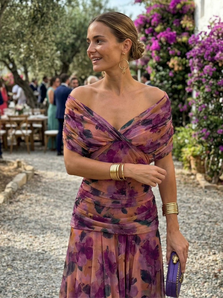V-Neck Maxi Dress