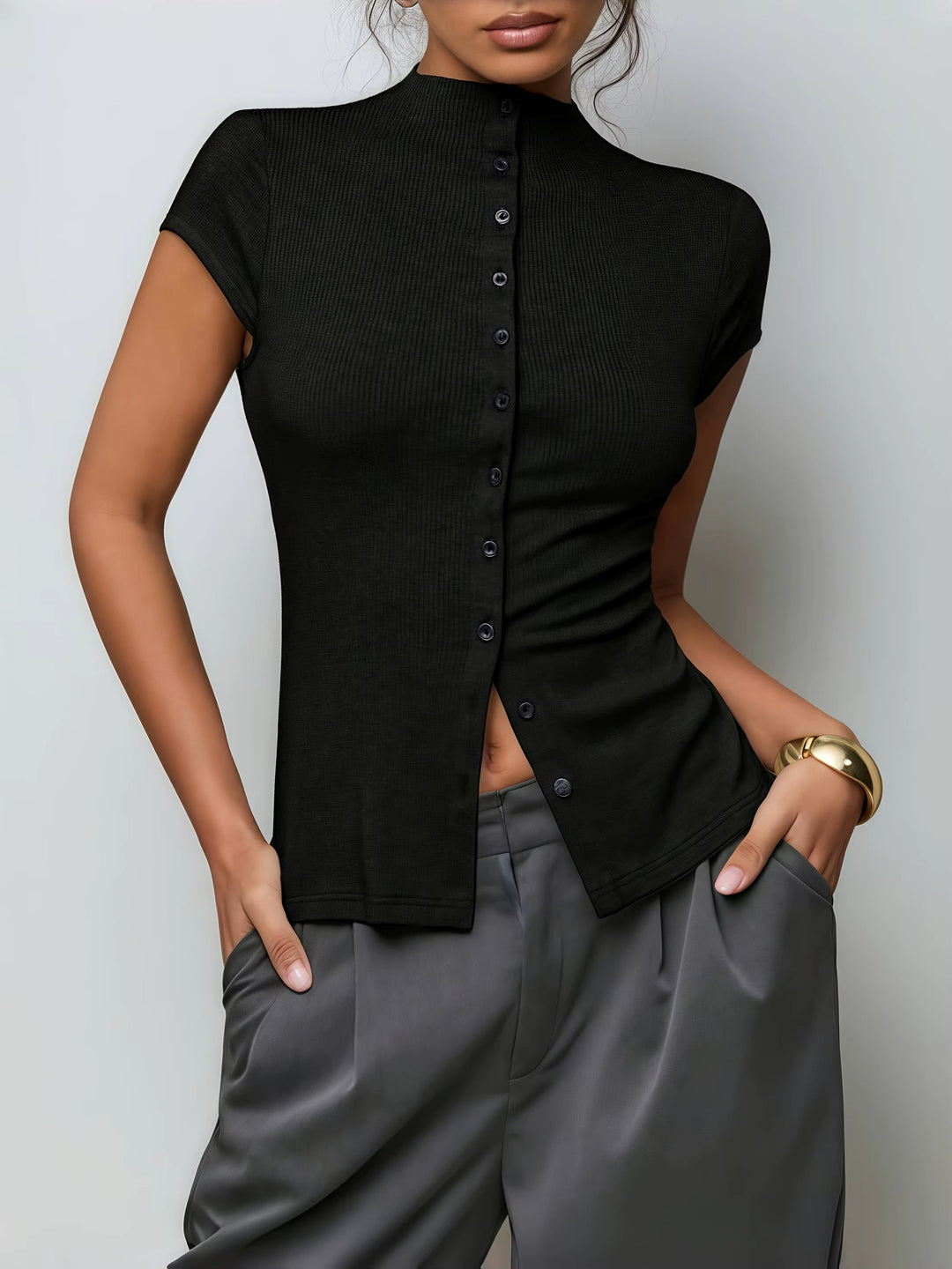 Aria Button-Up Top