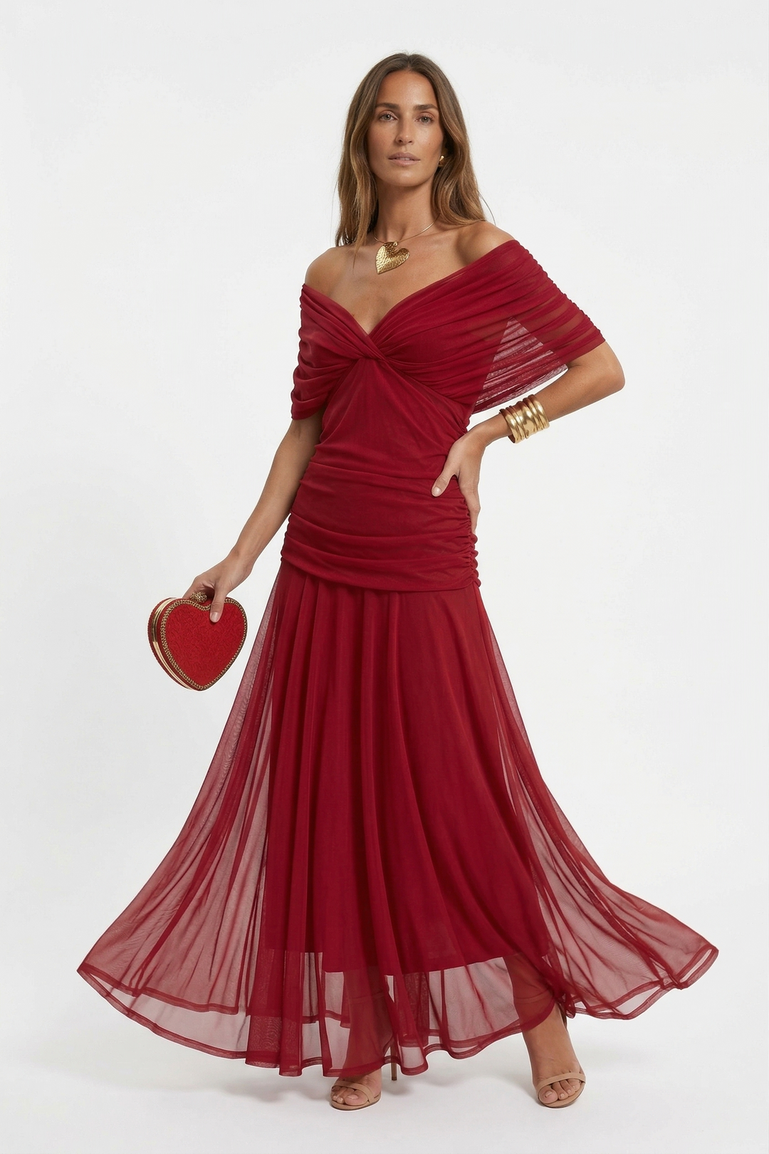 V-Neck Maxi Dress
