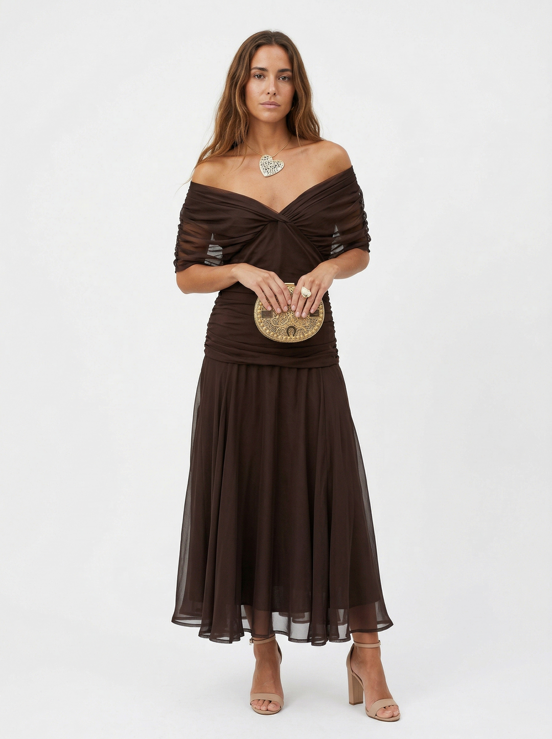 V-Neck Maxi Dress