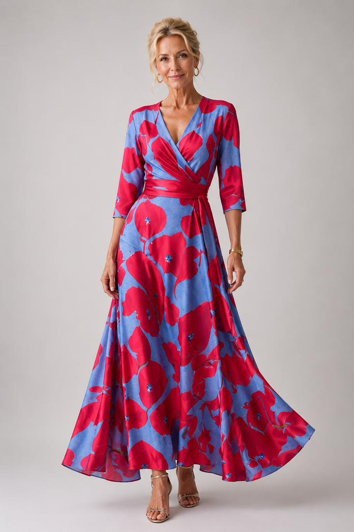 Grace™ | Everyday V-Neck Dress for Ultimate Comfort