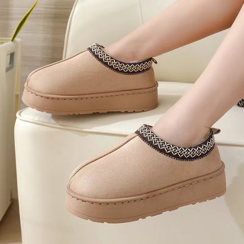 Alpine Fleece Mules